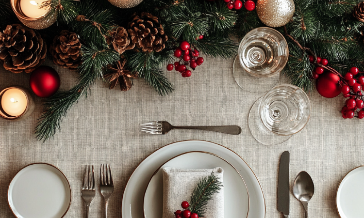 Gezellig tafeldekken voor de feestdagen: inspiratie voor een sfeervolle kersttafel