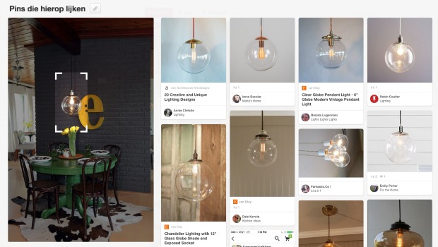 Pinterest als zoekmachine voor woonideeën