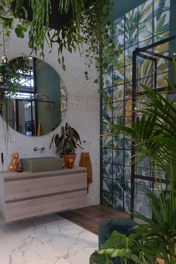 Badkamer idee natuurlijke badkamer