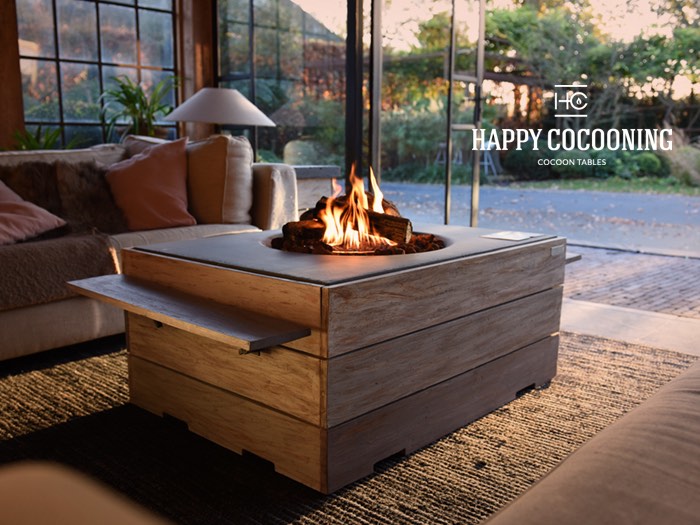 Happy Cocooning table