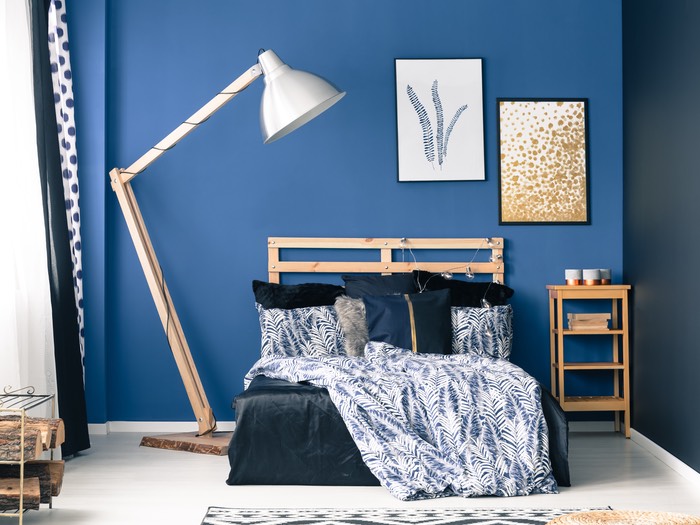 kleurrijke slaapkamer - slaapkamer inspiratie 