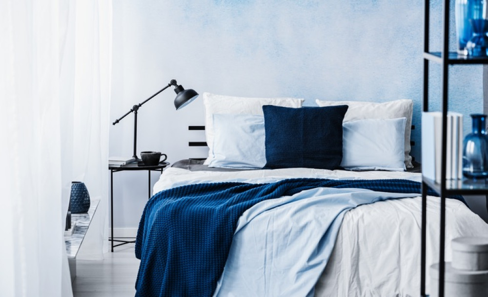 Blauwe slaapkamer inrichten | alles over kleur